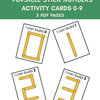 Popsicle Stick Alphabet Activity Cards A–Z & Numbers 0–9, Letter & Number