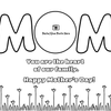 Mother’s Day Coloring Page Bundle for Kids, Photo Craft, Classroom Activity