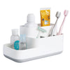 Toothbrush and Toothpaste Holder for Small Bathrooms