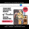 Your First Month of Faceless Digital Marketing | Beginner Starter Kit with Editable Canva Templates + Full Rights